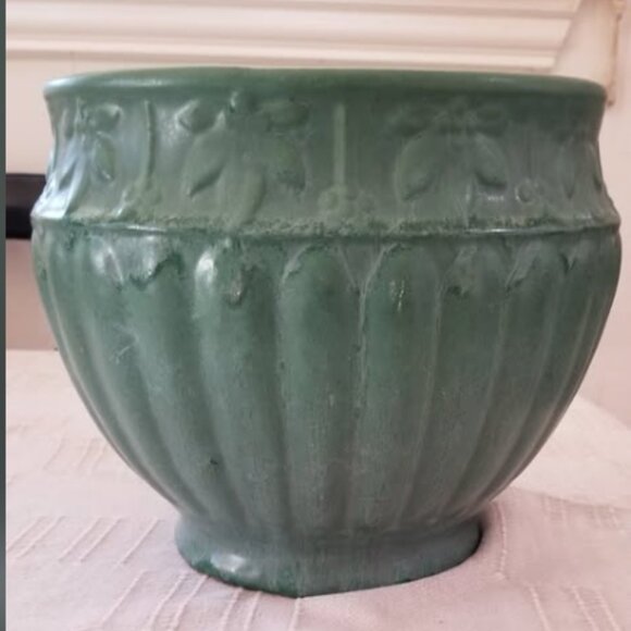 Zanesville Pottery jardiniere - Antique Circa Early 1900's - Picture 3 of 3